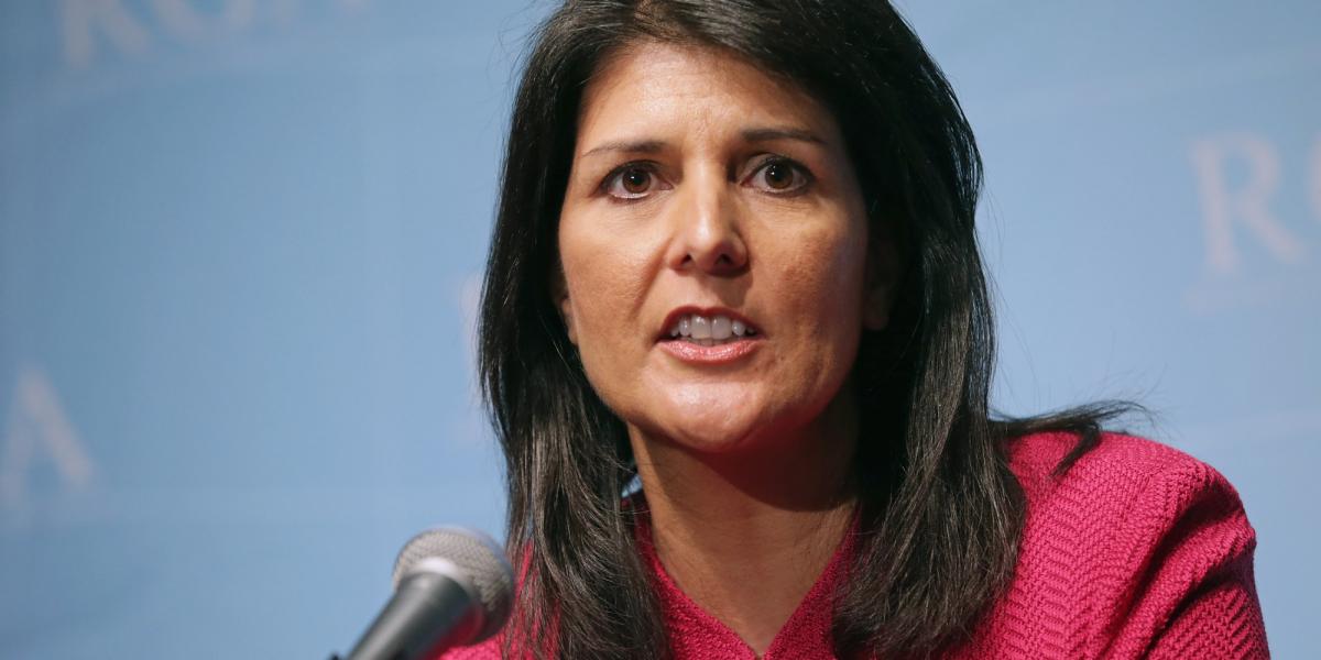 US supports two-state solution, thinking out of the box: Nikki Haley